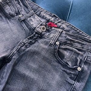 Guess Starlet Jeans Black Distressed